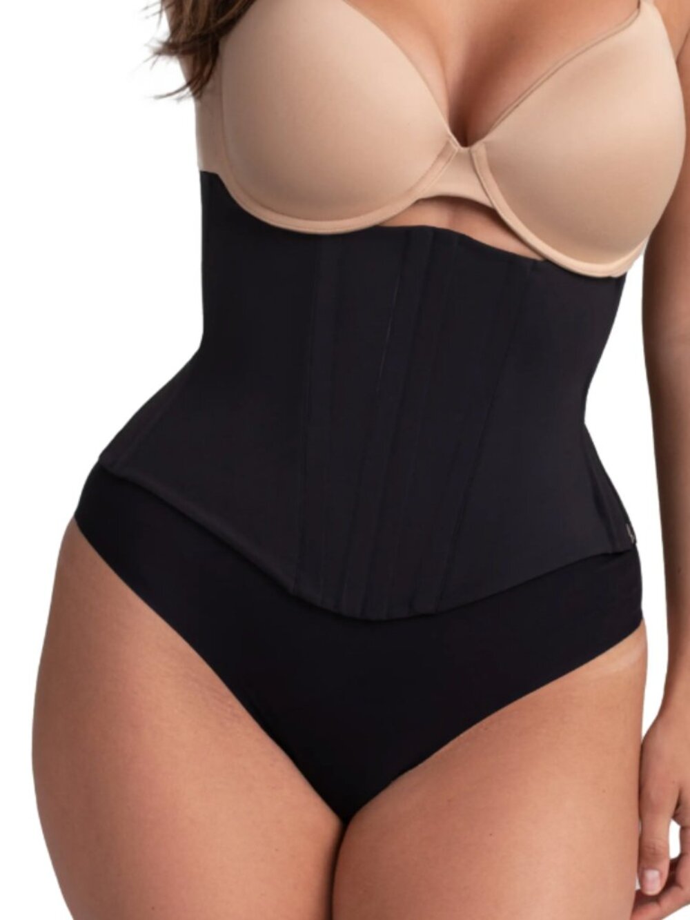 HoneyLove Waist Hero Cincher Waist Definition Women's MEDIUM Black SPWC00003